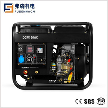 Portable Diesel Welding Generator with Welding Current 190A